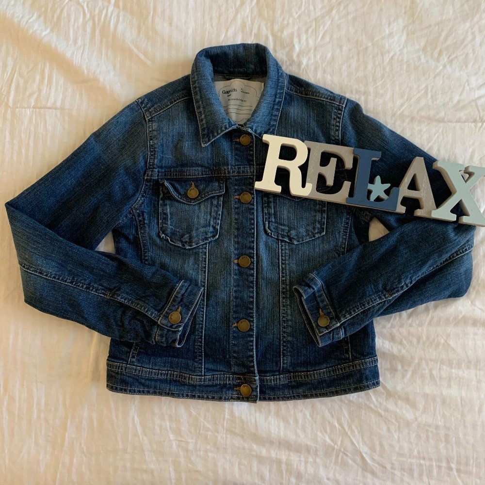Gap Kids Dark Wash Jean Jacket